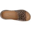 Crocs Women’s Bae Slide Platform Sandals(Sepia/Leopard)