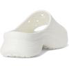 Crocs Women’s Bae Slide Platform Sandals(White)