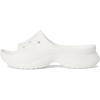 Crocs Women’s Bae Slide Platform Sandals(White)