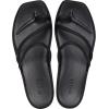Crocs Women’s Miami Toe Loop Sandals(Black)