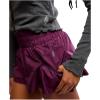 Free People Women’s Get Your Flirt on Shorts(Black Cherry)