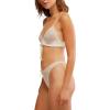 Free People Womens Gia Triangle Bralette(Ivory)