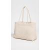 Madewell Women’s Transport Early Weekender Woven Tote(Alabaster)