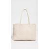 Madewell Women’s Transport Early Weekender Woven Tote(Alabaster)