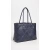 Madewell Women’s Transport Early Weekender Woven Tote(Nighttime Blue)