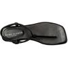 Marc Fisher LTD Women’s Maycee Flat Sandal(Black Leather)