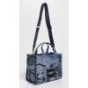 Marc Jacobs The Camo Jacquard Medium Tote Bag(Blue Multi)