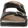 SAS womens Flat Sandals(Black Snake)