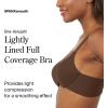 SPANXsmooth Bra-Llelujah! Lightly Lined Full Coverage – T-Shirt Bra – Front Closure – Hosiery Back – Smart Stretch Straps(Chestnut Brown)