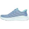 Skechers Women’s Go Walk Now Hands Free Slip-ins Sneaker(Blue/Green)