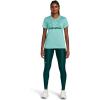 Under Armour Womens HeatGear Armour High Waisted Leggings((449) Hydro Teal / / White)