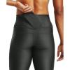 Under Armour Womens HeatGear Armour High Waisted Leggings(Baroque Green (310)/Metallic Silver)