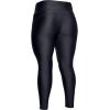 Under Armour Womens HeatGear Armour High Waisted Leggings(Black (001)/Metallic Silver)