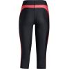 Under Armour Womens HeatGear Armour High Waisted Leggings(Black/ Watermelon)