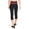 Under Armour Womens HeatGear Armour High Waisted Leggings(Black/ Watermelon)
