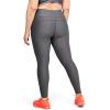 Under Armour Womens HeatGear Armour High Waisted Leggings(Charcoal Light Heather (019)/Metallic Silver)