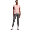 Under Armour Womens HeatGear Armour High Waisted Leggings(Charcoal Light Heather (019)/White)