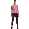 Under Armour Womens HeatGear Armour High Waisted Leggings(Polaris Purple (501)/White)