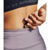 Under Armour Womens HeatGear Armour High Waisted Leggings(Slate Purple (585)/Halo Gray)