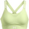 Under Armour Women’s UA Infinity High Sports Bra((384) Retro Green / / White)