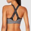Under Armour Women’s UA Infinity High Sports Bra(Charcoal Light Heather (019)/Jet Gray)