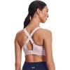 Under Armour Women’s UA Infinity High Sports Bra(Dash Pink (667)/French Gray)