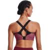 Under Armour Women’s UA Infinity High Sports Bra(League Red Light Heather (626)/Black)