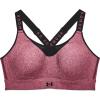 Under Armour Women’s UA Infinity High Sports Bra(League Red Light Heather (626)/Black)