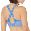 Under Armour Women’s UA Infinity High Sports Bra(Victory Blue Light Heather (474)/French Gray)