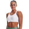Under Armour Women’s UA Infinity High Sports Bra(White (100)/Halo Gray)