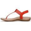 Vionic womens Brea(Cherry Tomato Nubuck)