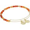 Alex and Ani AA772523SC,Carnelian(Shiny Gold  Orange)