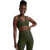 Beyond Yoga Women’s Spacedye Lift Your Spirits Bra(Beyond Olive Heather)
