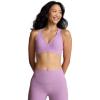Beyond Yoga Women’s Spacedye Lift Your Spirits Bra(Lilac Petal Heather)