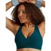 Beyond Yoga Women’s Spacedye Lift Your Spirits Bra(Majestic Blue Heather)