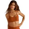 Beyond Yoga Women’s Spacedye Slim Racerback Bra(Warm Clay Heather)