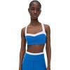 Beyond Yoga Women’s Spacedye Trophy Light Support Bra(Court Blue Heather/Cloud)
