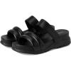 Cole Haan Women’s Zerogrand Double Band Slide Sandals(Black/Black)