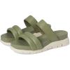 Cole Haan Women’s Zerogrand Double Band Slide Sandals(Oil Green/Ivory)