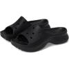 Crocs Women’s Bae Slide Platform Sandals(Black)