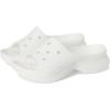 Crocs Women’s Bae Slide Platform Sandals(White)
