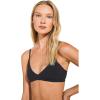 Eberjey Women’s The Stretch Cotton Bralette(Black 1)