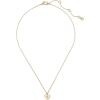 Kate Spade New York Womens T Pendant Gold