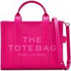 Marc Jacobs The Leather Medium Tote Bag(Hot Pink)