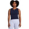 Under Armour Train Seamless Tank(Midnight Navy/White)
