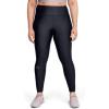 Under Armour Womens HeatGear Armour High Waisted Leggings(Black (001)/Metallic Silver)