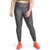 Under Armour Womens HeatGear Armour High Waisted Leggings(Charcoal Light Heather (019)/Metallic Silver)