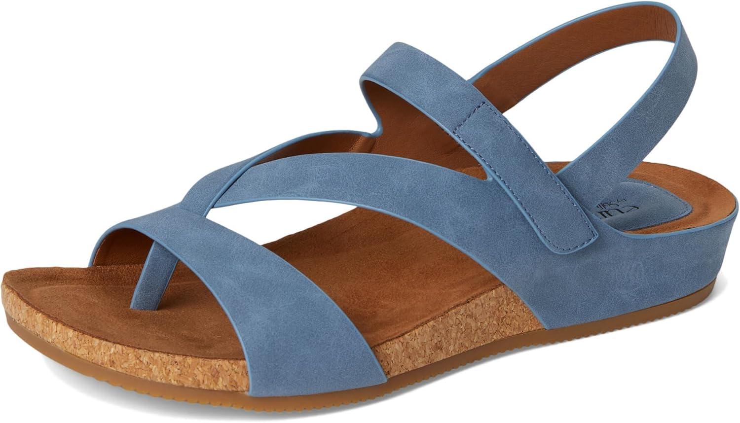 imageEurosoft by Sofft Womens Gianetta Flat SandalAzanti Blue