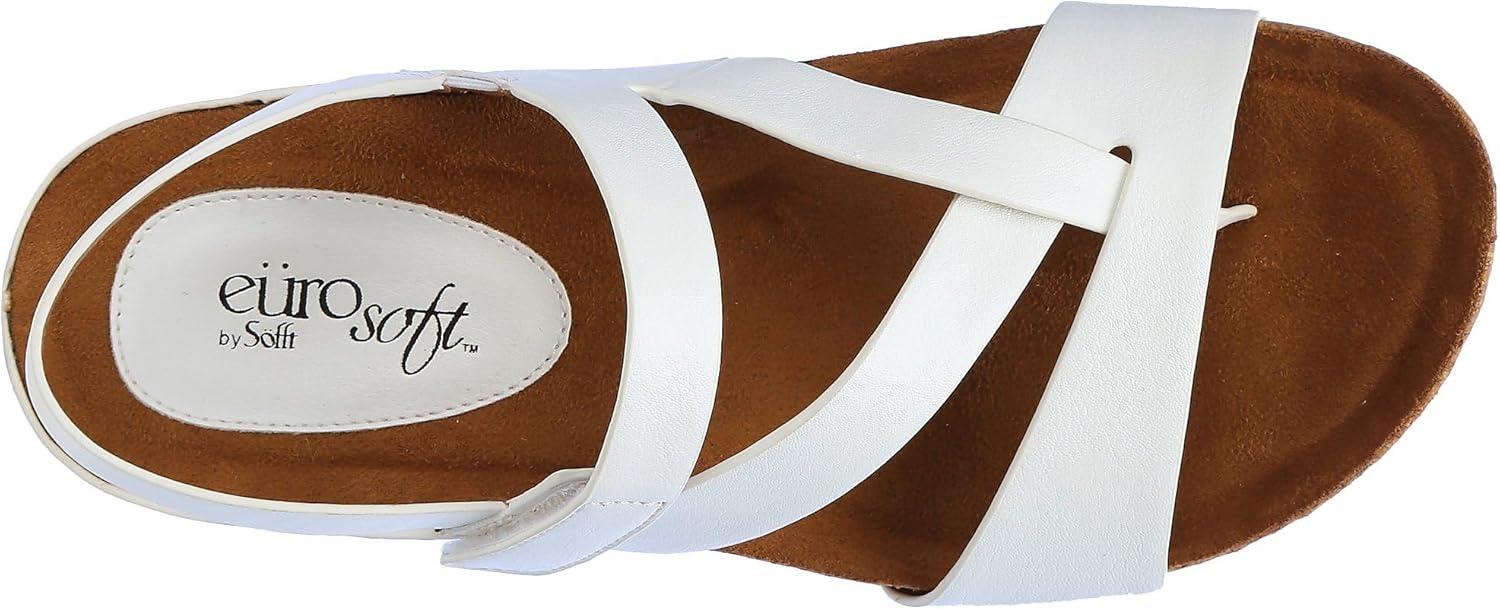 imageEurosoft by Sofft Womens Gianetta Flat SandalWhite