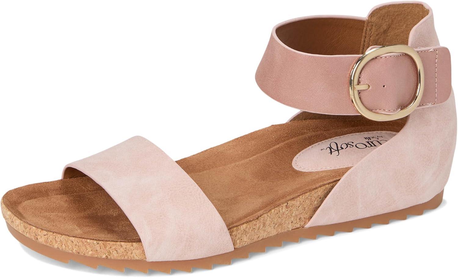 imageEurosoft by Sofft Womens Ginney Flat SandalPink